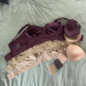 Kindred Bravely Sublime Hands-Free Pumping & Nursing Bra Bundle - Medium Busty